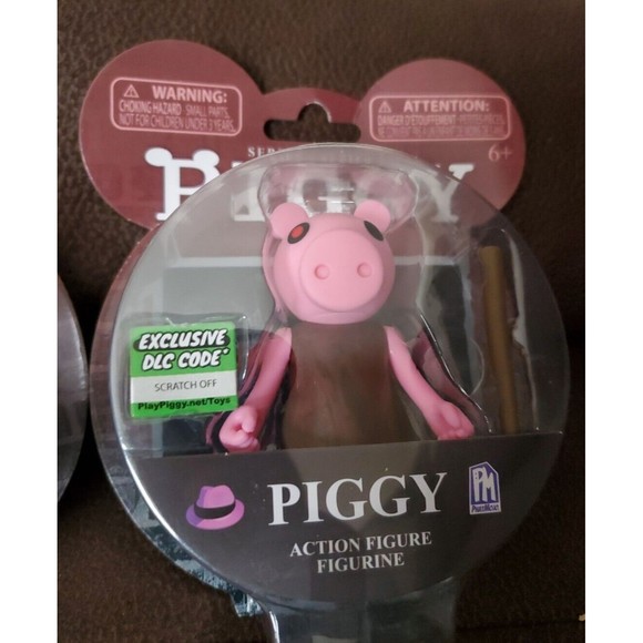 ROBLOX Action Figure SERIES 1 LOT Of 2 CLOWNY & PIGGY with DLC Codes New - Picture 3 of 3